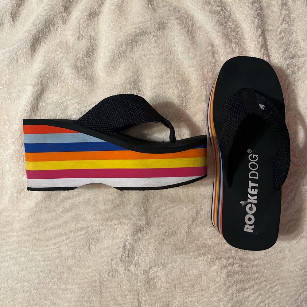 Rocket Dog Platform Flip-Flops